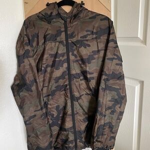 Camo Windbreaker
